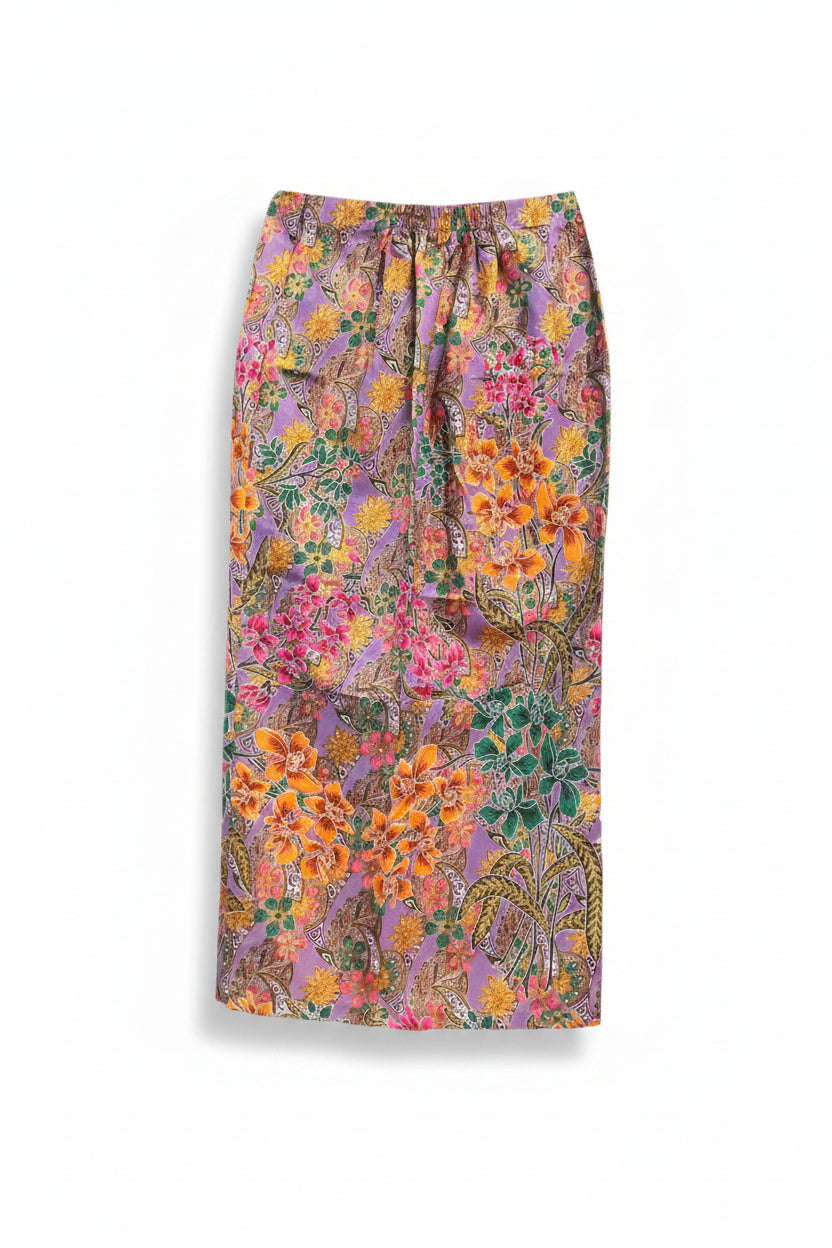 Ladies Batik Sarong LBS-XL-PURPLE-3333044