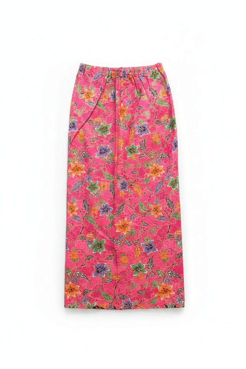 Ladies Batik Sarong LBS-L-PINK-333041