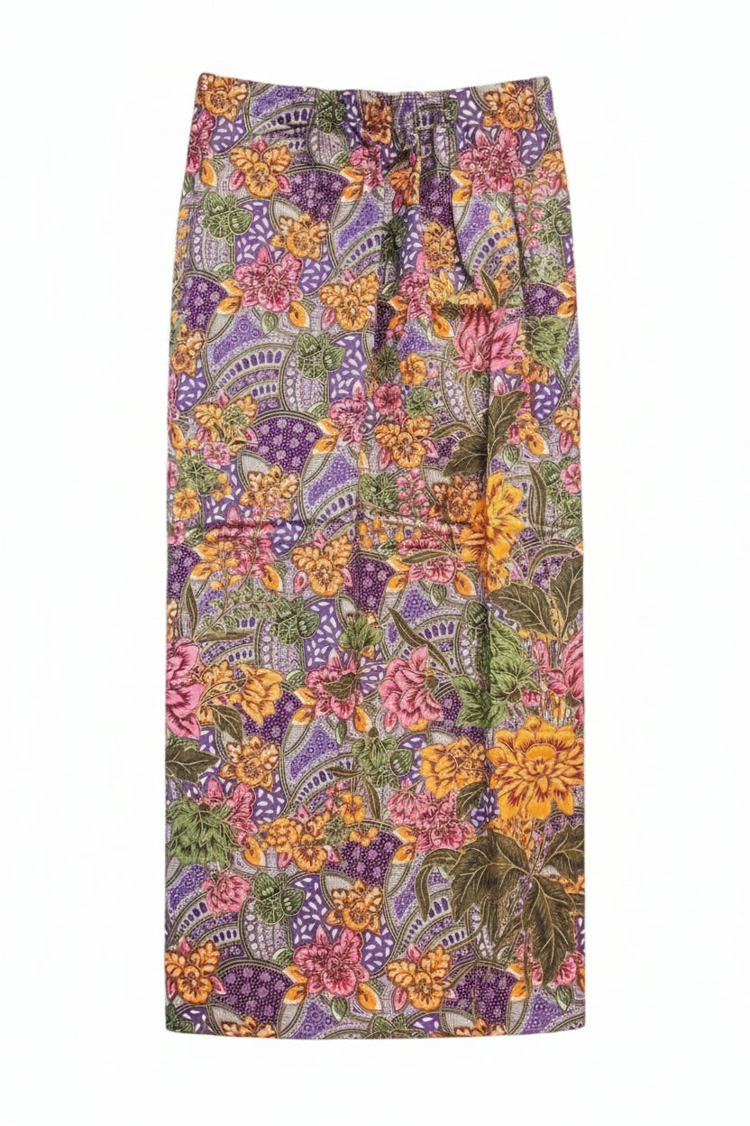 Ladies Batik Sarong LBS-L-PURPLE-333038