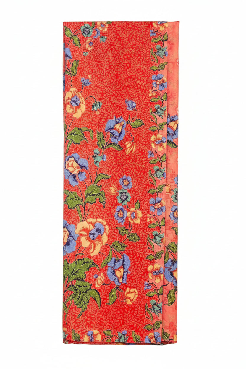 Ladies Batik Sarong LBS-S-PEACH-3039