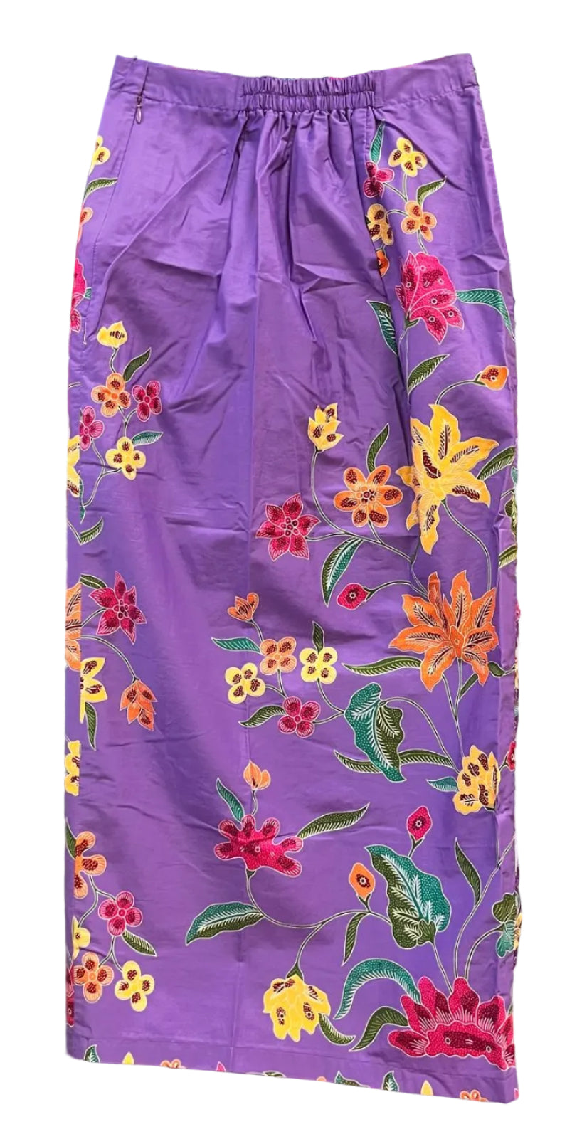Ladies Batik Sarong LBS-L-PURPLE-333037