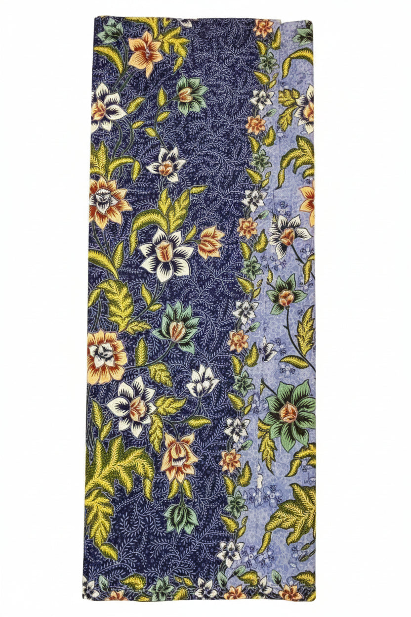 Ladies Batik Sarong LBS-S-BLUE-3042