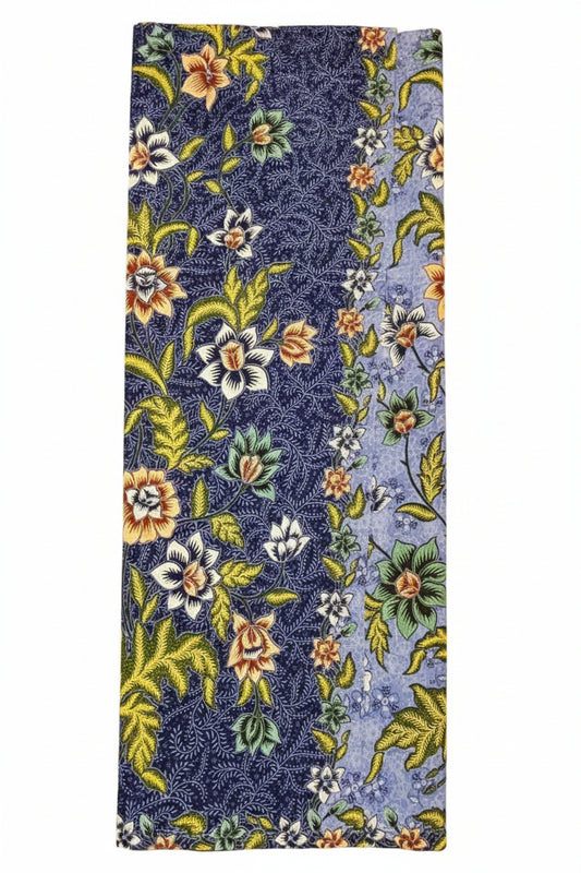 Ladies Batik Sarong LBS-S-BLUE-3042
