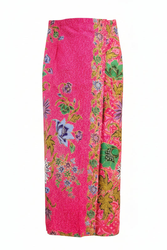 Ladies Batik Sarong LBS-L-PINK-333050
