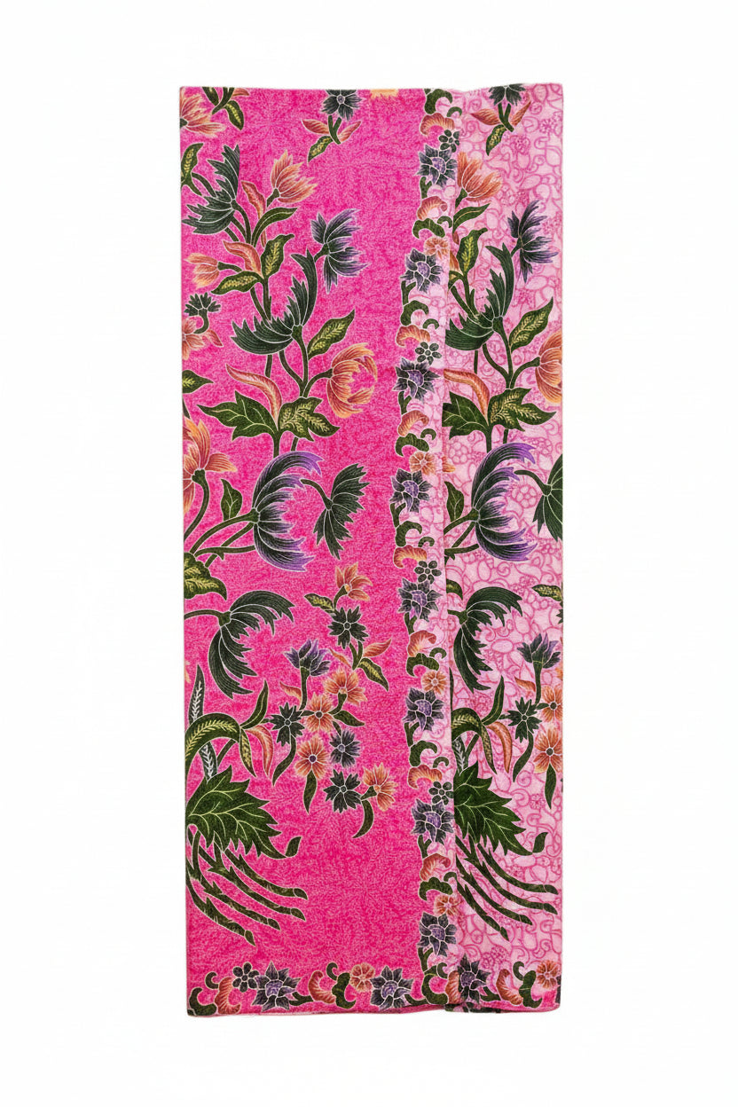 Ladies Batik Sarong LBS-L-PINK-333047