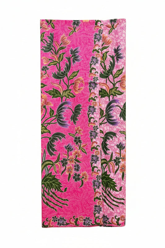 Ladies Batik Sarong LBS-L-PINK-333047
