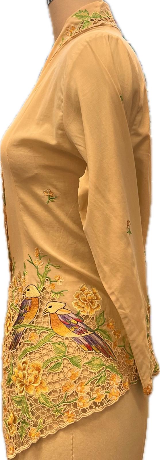 Premium Peranakan Top PPT-L-BEIGE-B666022