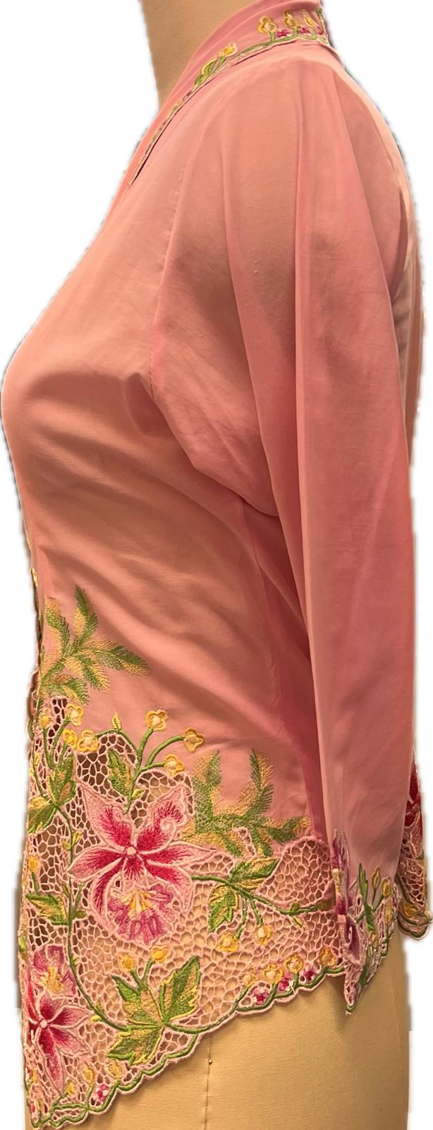 Premium Peranakan Top PPT-M-PINK-B66024
