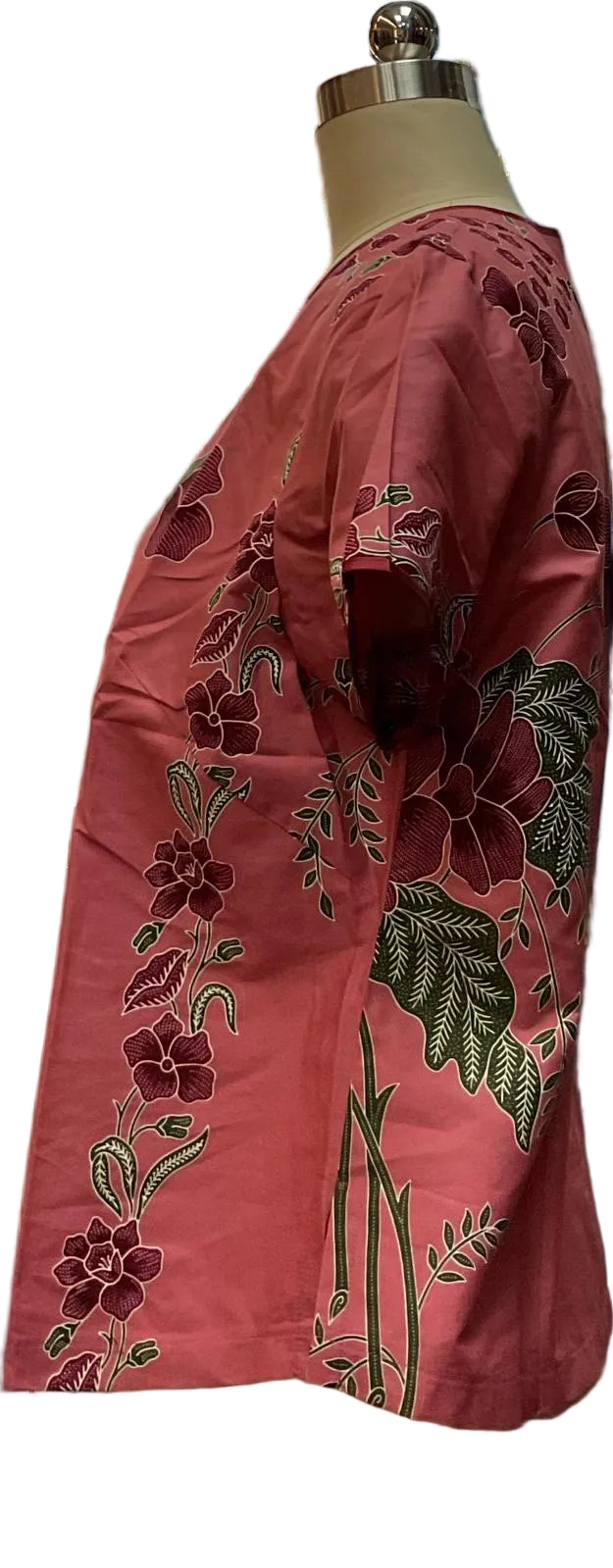Ladies Batik Top LBT-XL-PEACH-AH1111003