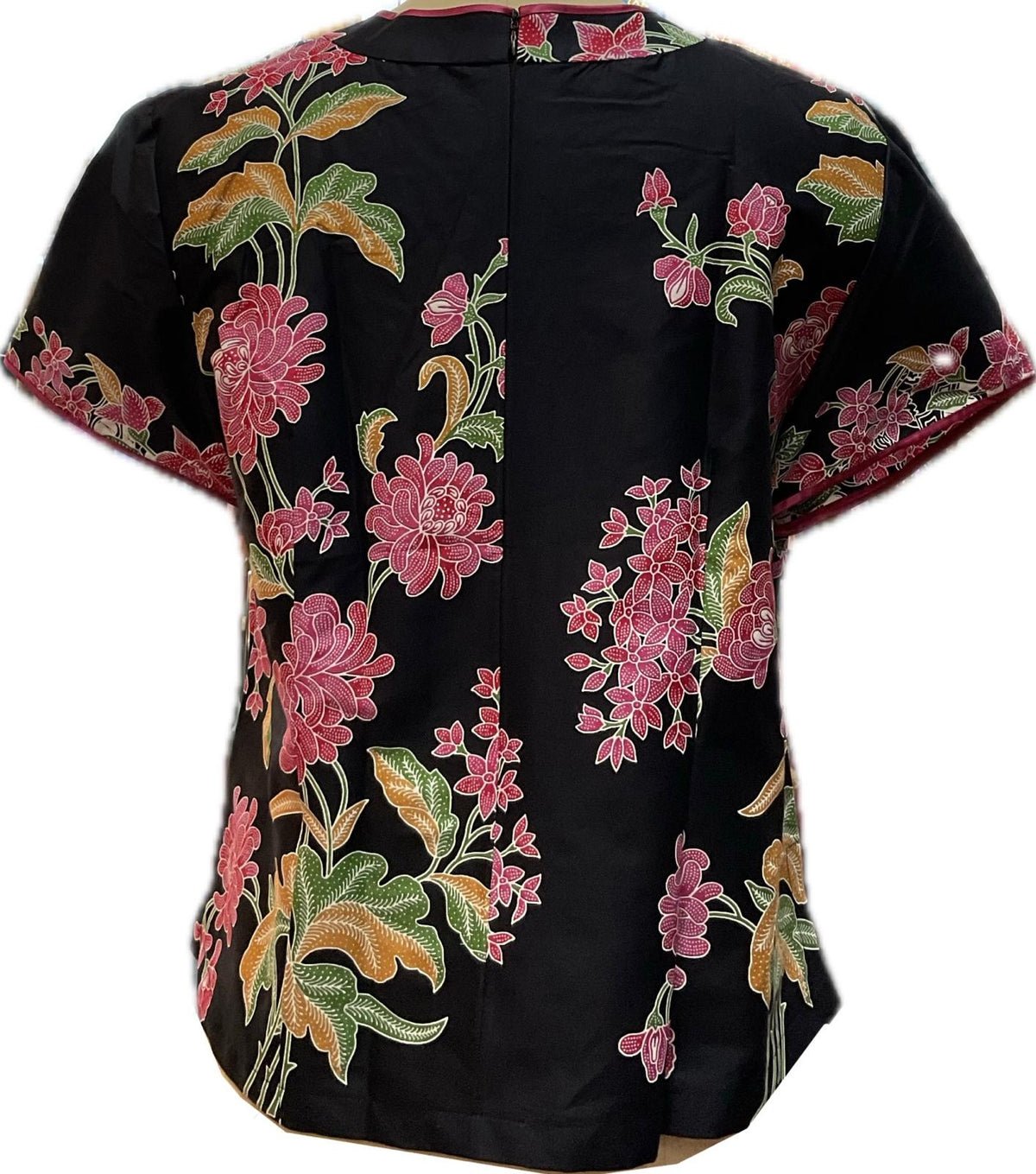 Ladies Batik Top LBT-XL-BLACK-AH1111004