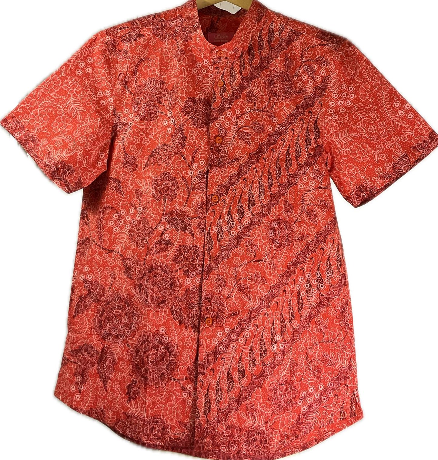 Mens Batik Top MBT-M-RED-2017